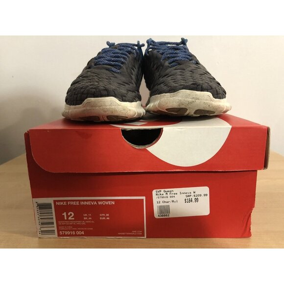 Nike Free Inneva Woven Newsprint Size 12 579916 004 - Picture 3 of 12